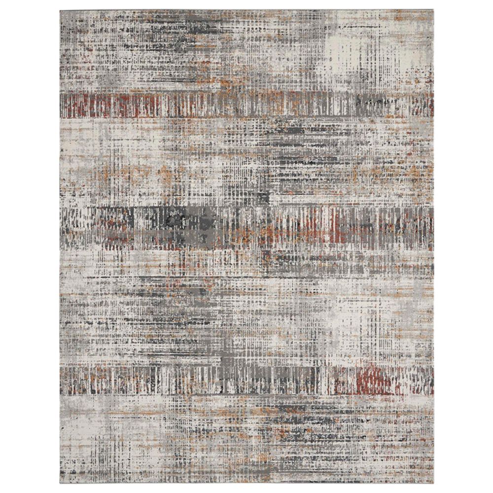 Nourison Tangra 7"10" x 9"10" Multicolor Area Rug, , large