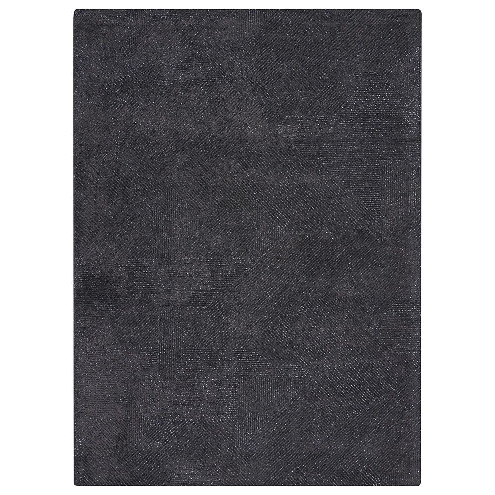Nourison Ma30 Star 5"3" x 7"3" Black Area Rug, , large