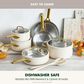 Green Pan Reserve Pro 12-Piece Cookware Set in Cream, , large