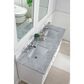 James Martin Vanities Palisades 60" Double Bathroom Vanity in Bright White with 3 cm Carrara White Marble Top and Rectangular Sinks, , large