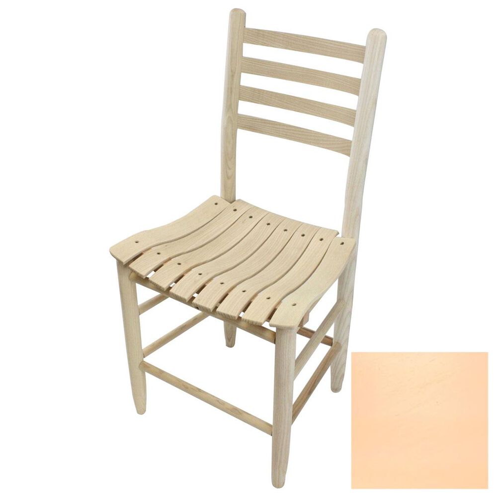 Lakeside Asheville Ladderback Dining Chair in Coastal Peach, , large