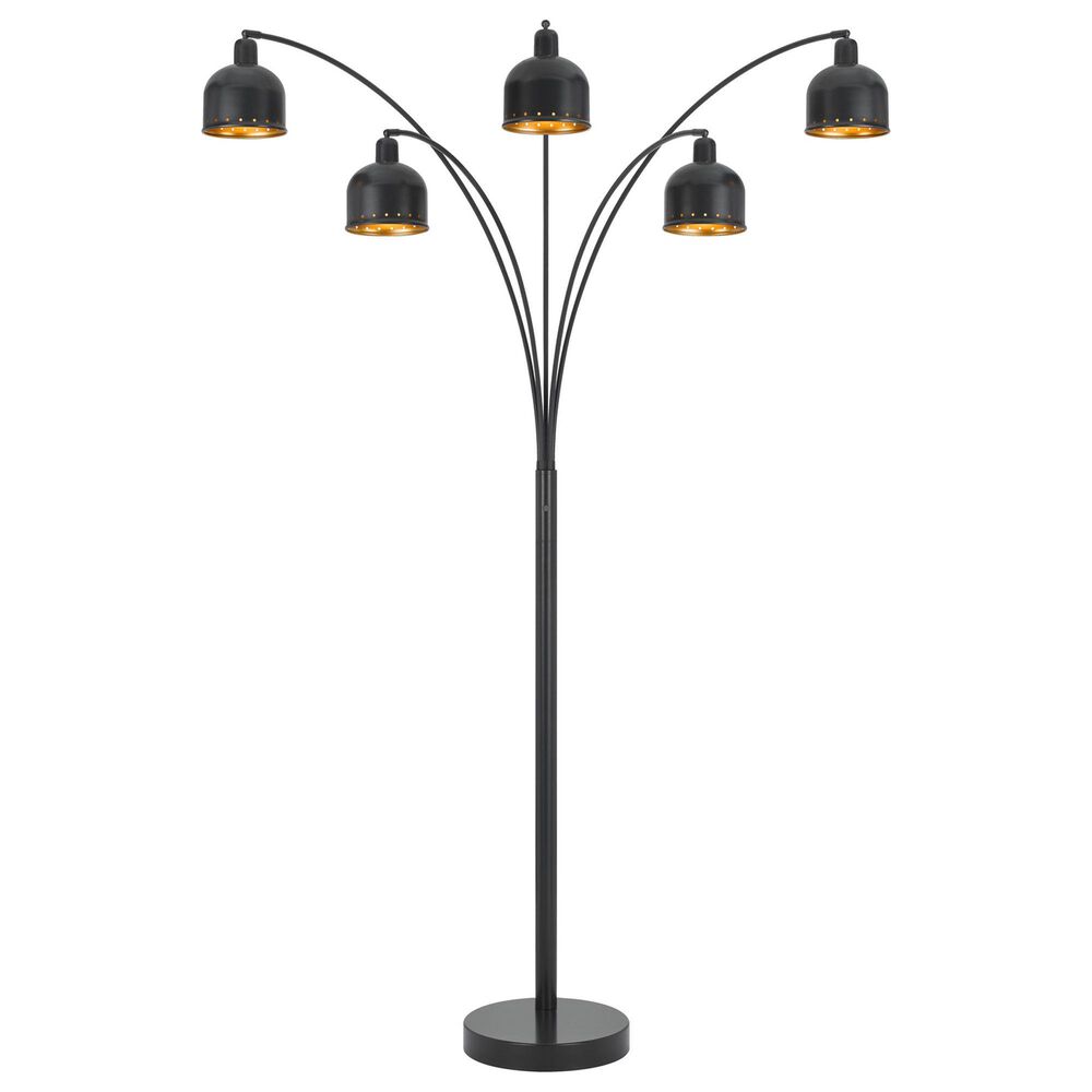 Cal Lighting Ellington 5 Lit arc floor lamp, , large