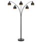 Cal Lighting Ellington 5 Lit arc floor lamp, , large