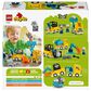LEGO Duplo 3-In-1 Construction Vehicles Building Set, , large