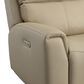 Flexsteel Jarvis Power Reclining Sofa with Headrests in Parchment, , large