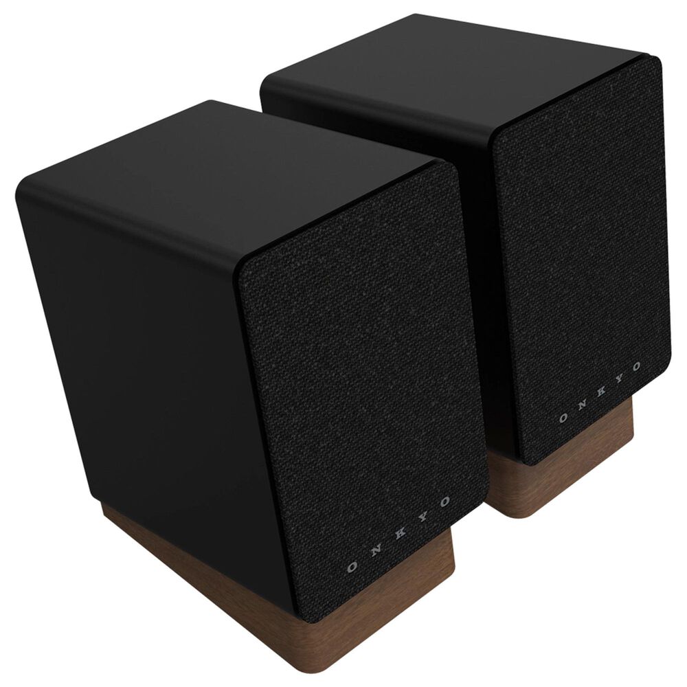 Klipsch Flexus 3" Powered Monitors Bookshelf Speakers Pair in Black, , large