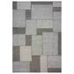 RIZZY Willow Gray, Ivory, Beige and Charcoal 7"9" x 9"9" Area Rug, , large
