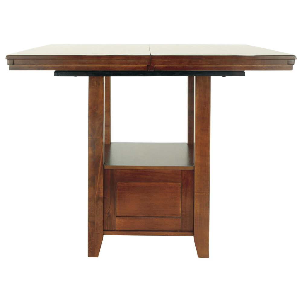 Ashley Ralene Counter Height Table in Medium Brown - Table Only, , large