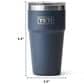 YETI Rambler 20 Oz Stackable Cup with MagSlider Lid in Pace Purple, , large