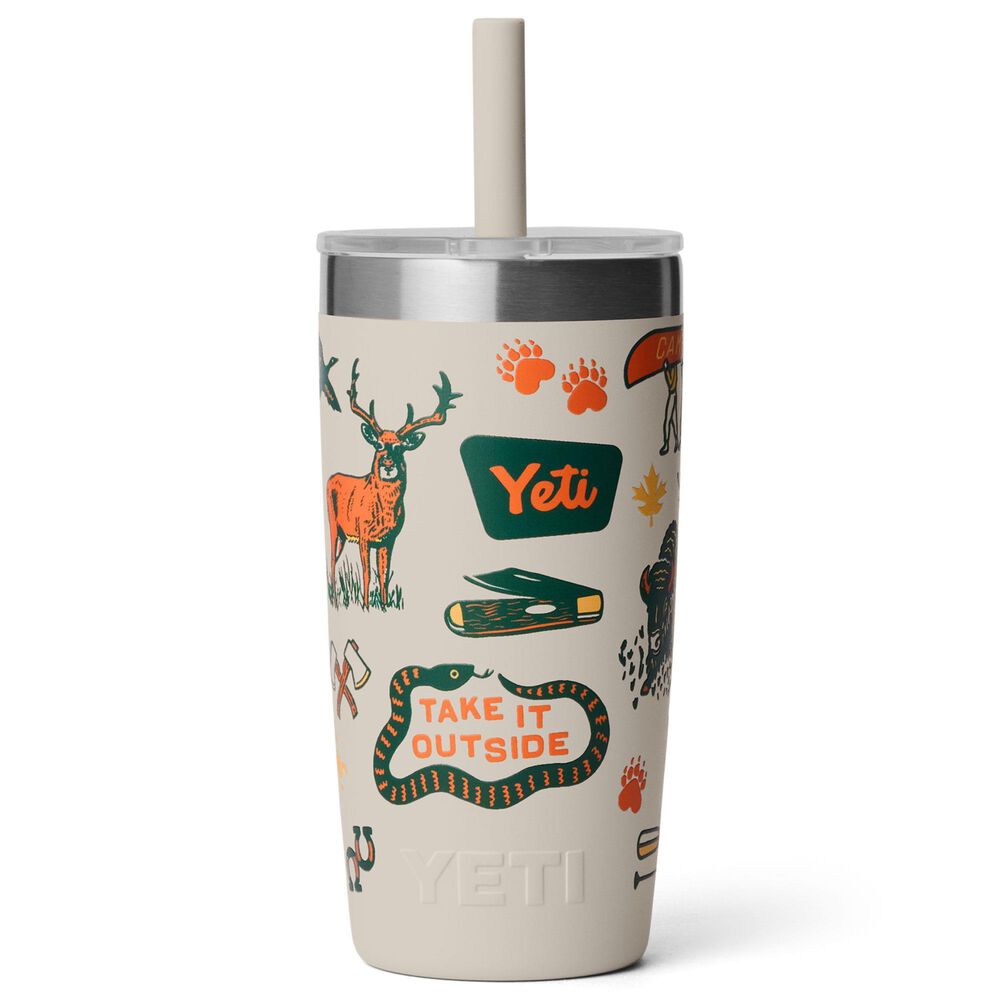 YETI Rambler Jr 10 Oz Tumbler in Cape Summer Camp, , large