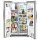 Frigidaire 36" Counter-Depth Side-by-Side Refrigerator in Stainless Steel, , large