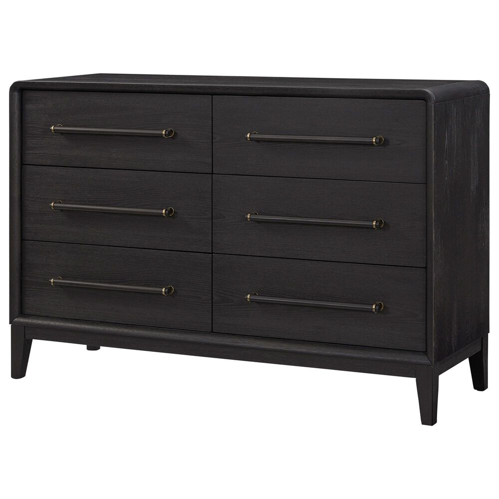 Sterling Timber Elure Youth 6-Drawer Dresser in Peppercorn, , large