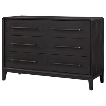 Sterling Timber Elure Youth 6-Drawer Dresser in Peppercorn, , large