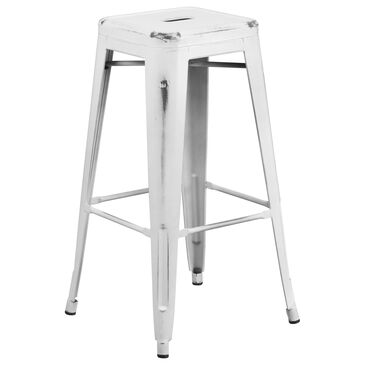Flash Furniture 30" Barstool in White, , large