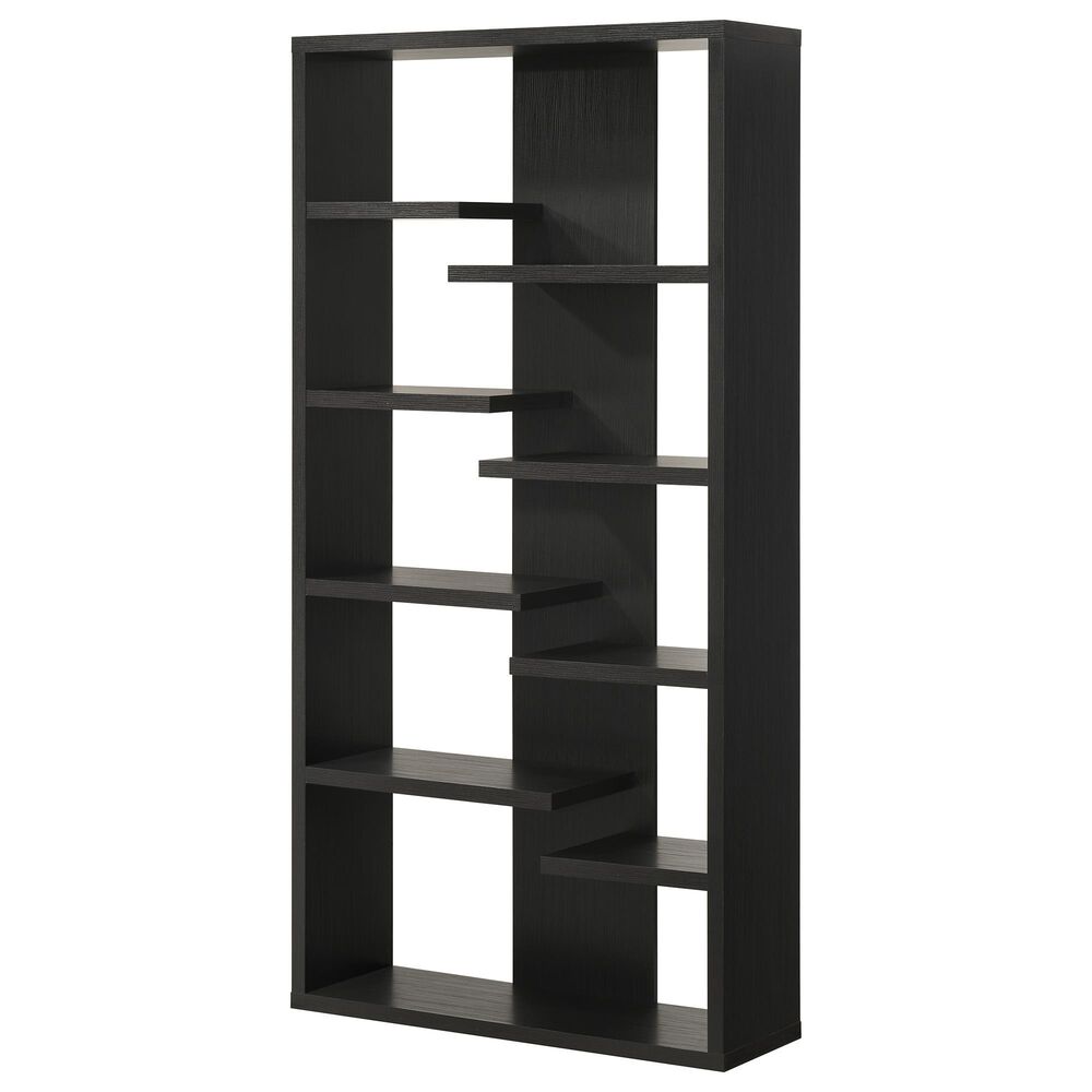Everly Living Emersan Bookcase in Black, , large