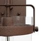 Hunter Karloff Sconce in Textured Rust, , large