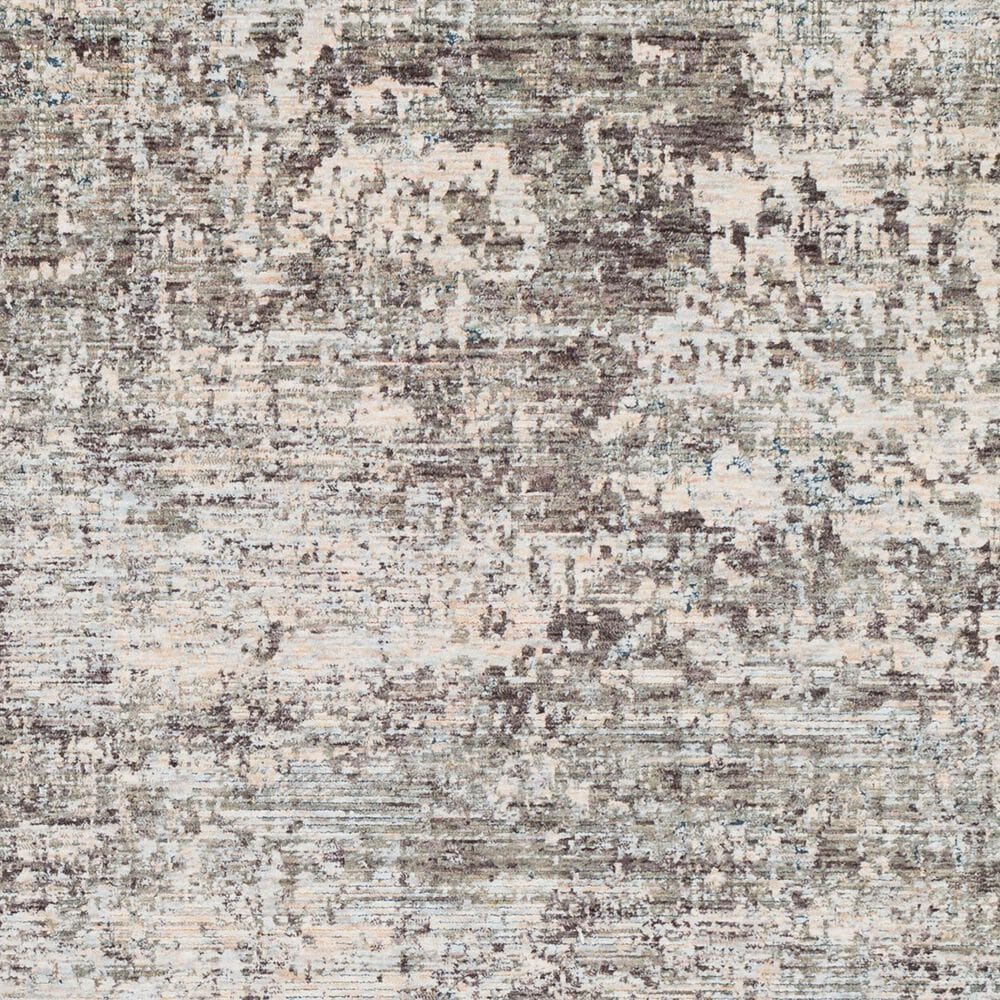 Surya Presidential Ice Blue, Gray, Dusty Sage, Wheat, Charcoal, Ivory, Blue, Light Olive, Saffron and Orange 11&#39;6&quot; x 15&#39;6&quot; Area Rug, , large