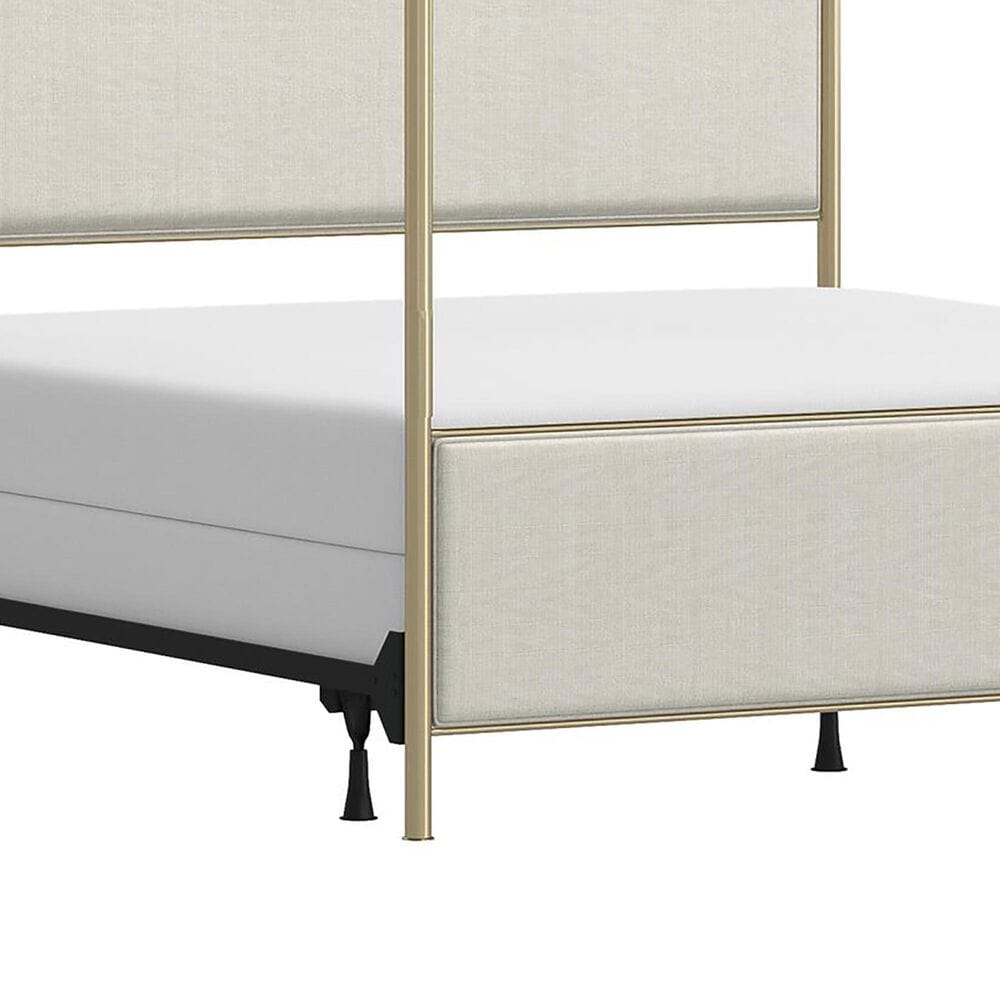 Richlands Furniture McArthur King Canopy Bed in Beige, , large