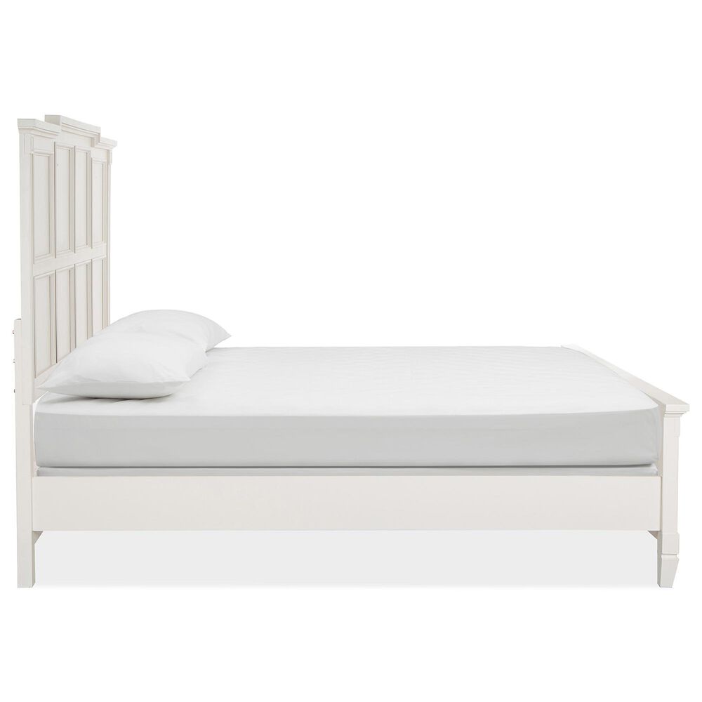 Nicolette Home Willowbrook King Panel Bed in Egg Shell White, , large