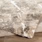 Surya Tuscany TUS-2300 White, Light Beige and Dark Brown 7"10" Square Area Rug, , large