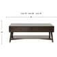 Martin Svensson Home 2-Drawer Cocktail Table in Walnut, , large