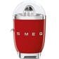 SMEG Retro Style Citrus Juicer in Red and Polished Chrome, , large