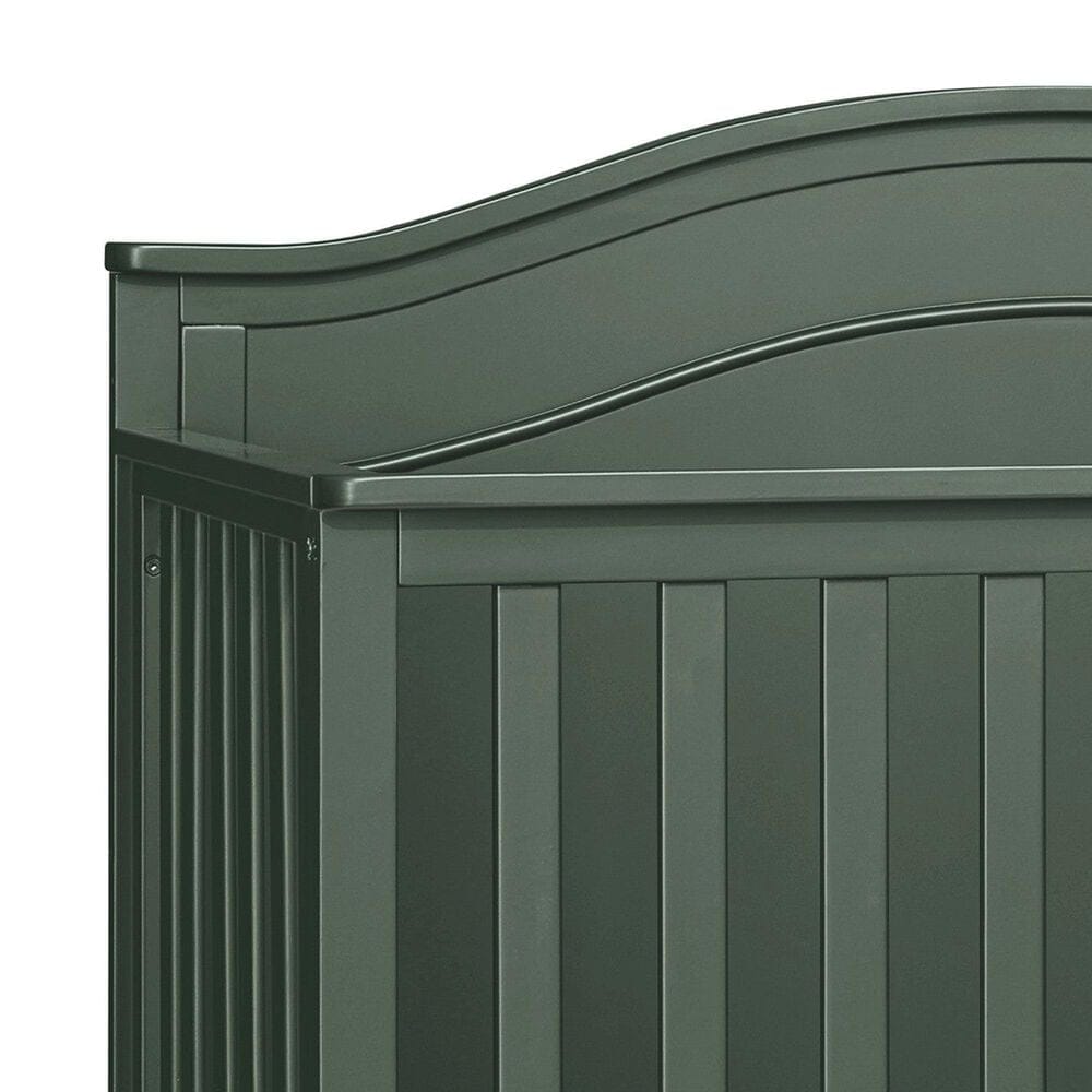 New Haus Charlie 4-In-1 Convertible Crib in Forest Green, , large