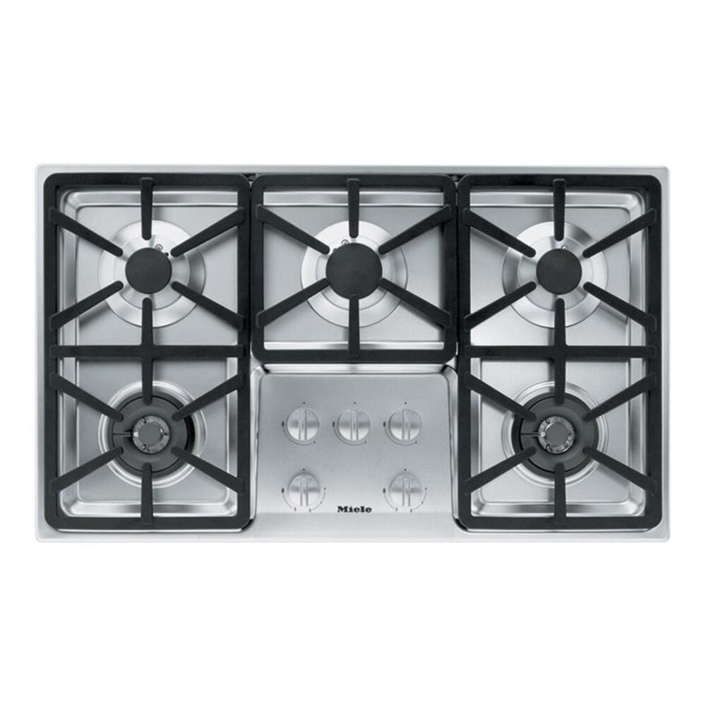 Miele 36" Stainless Steel Gas Cooktop Nebraska Furniture Mart