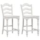 Belle Furnishings Magnolia Manor Counter Chair in White (Set of 2), , large