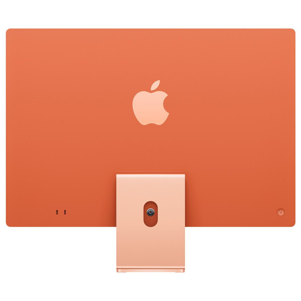 Apple 24-Inch iMac All-in-One Desktop - Apple M4 chip - 10-core CPU - 16GB RAM - 10-core GPU - 512GB SSD in Orange with 3-Year AppleCare+, , large