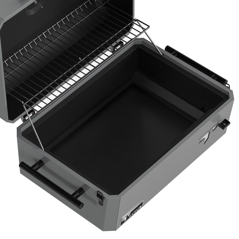 TYTUS Emberwood Portable Charcoal Grill in Gunmetal Gray, , large