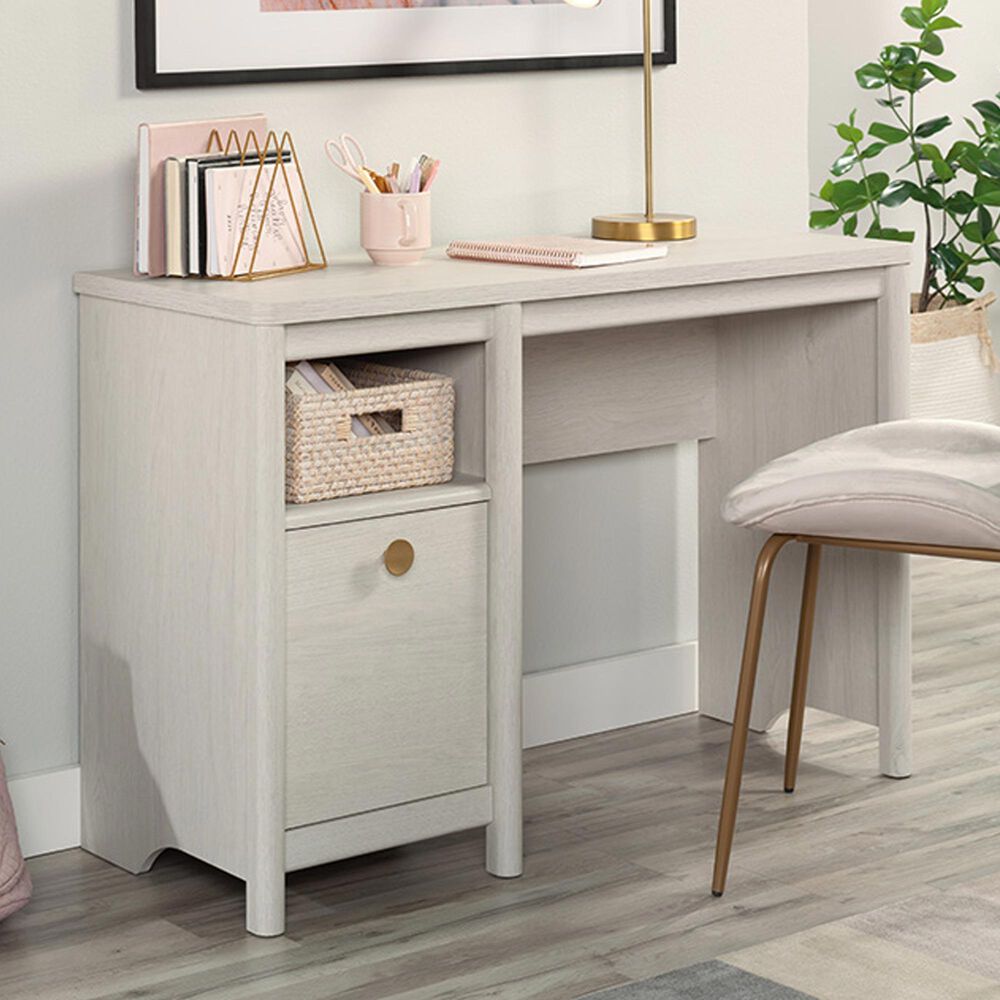 Sauder Dover Edge Desk in Glacier Oak, , large