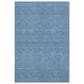 Dalyn Rug Company Soft Essentials Solid Denim 8" x 10" Area Rug, , large