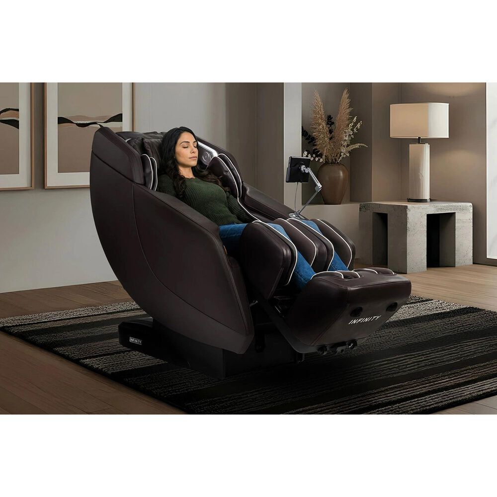 Infinity Massage Chairs Celebrity Elite 4D Massage Chair in Dark Brown, , large