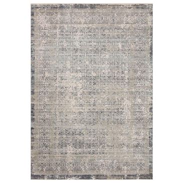 Amber Lewis x Loloi Alie 5"3" x 7"9" Sky and Stone Area Rug, , large