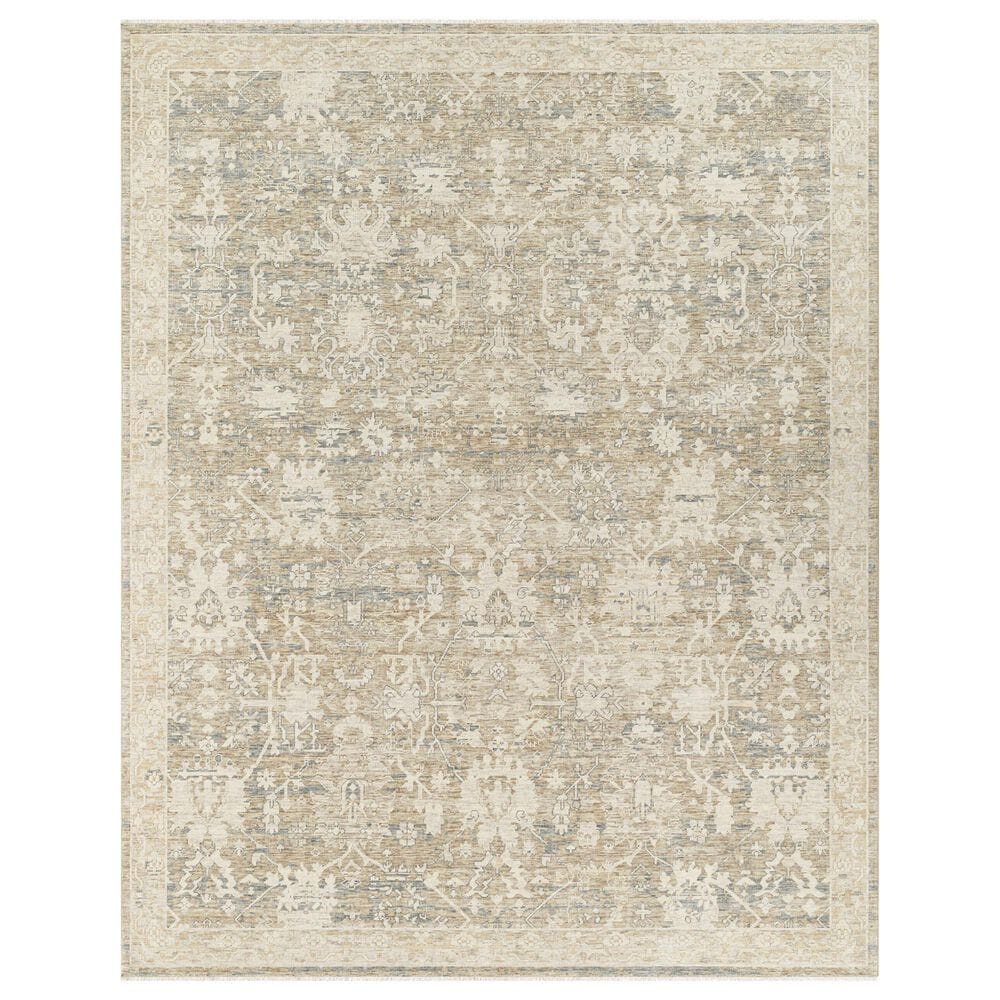 Surya Once Upon a Time Light Brown, Light Gray, Tan, Ivory and Gray 8&#39;10&quot; x 11&#39;10&quot; Area Rug, , large
