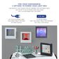 Adesso Glitter Light Box in White, , large