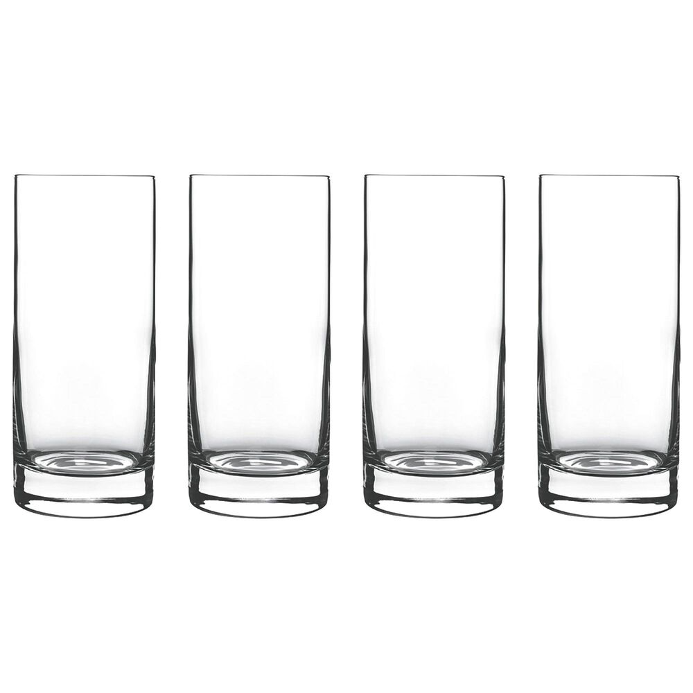 Bormioli Classico 16.25 Oz Italian Premium Highball Glasses in Clear (Set of 4), , large