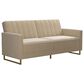 Novogratz Skylar Futon in Ivory Velvet, , large