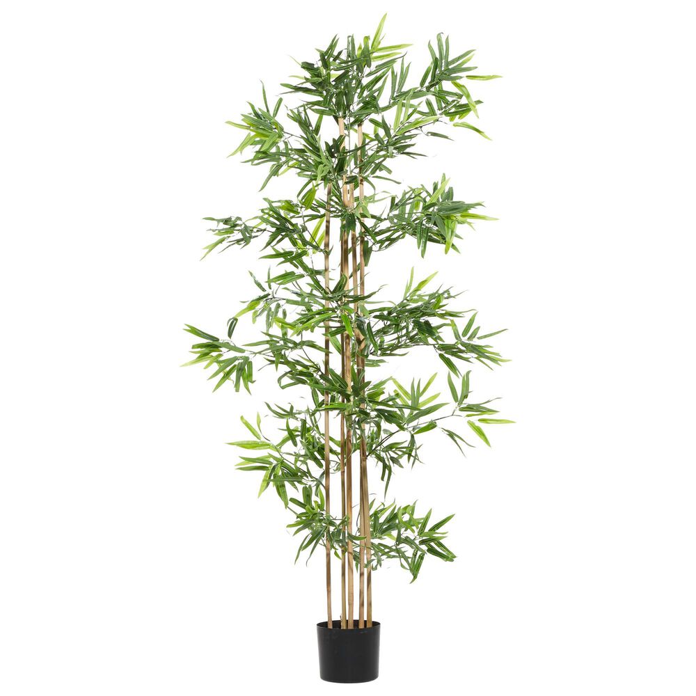 Maple and Jade 72&quot; Artificial Foliage in Green and Brown, , large