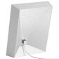 Aura Mason 9" LCD Wi-Fi Digital Photo Frame in White, , large