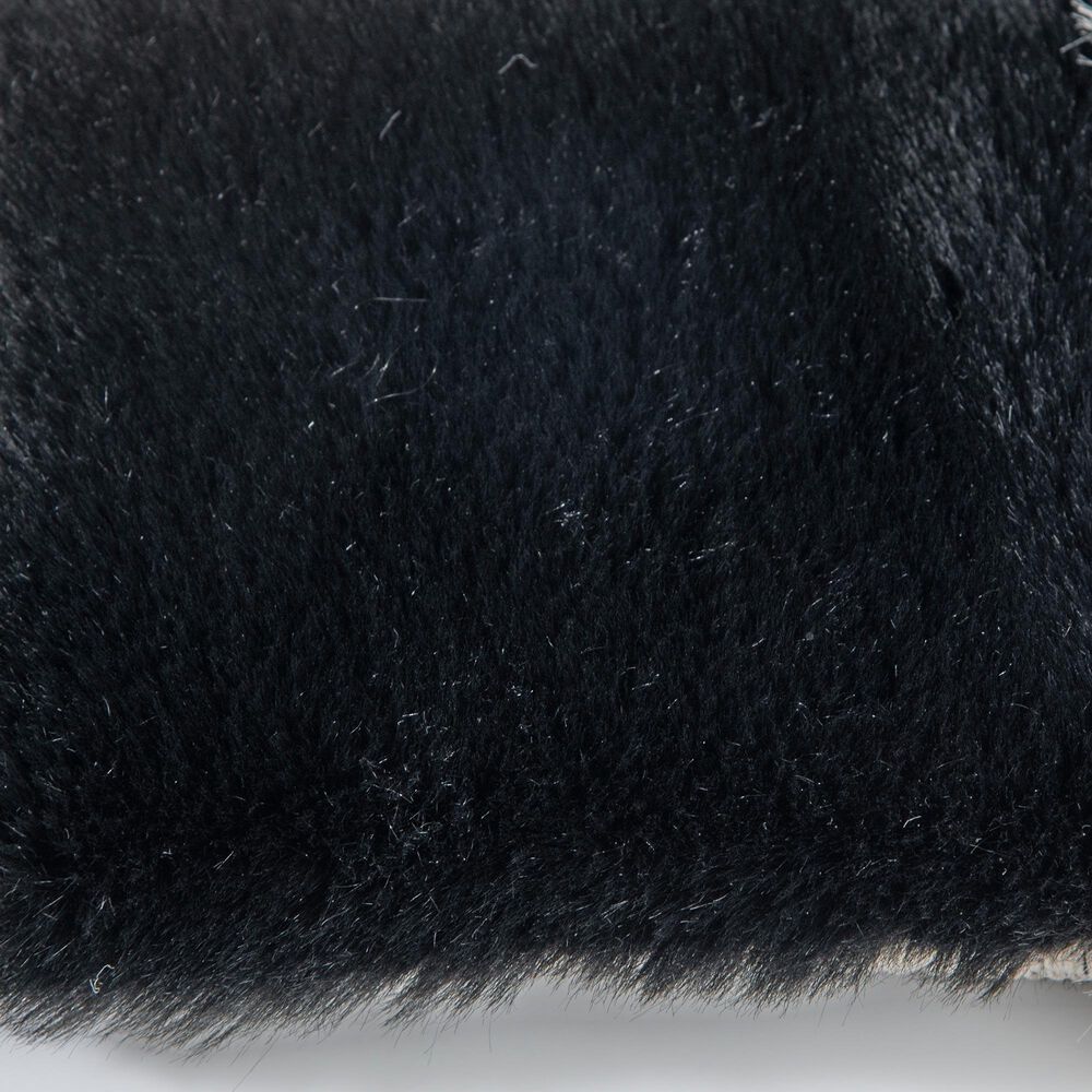 Central Oriental Ultimate Angora Black 7'6" x 9'6" Area Rug, , large