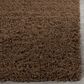 Safavieh Athens Shag SGA119A-4 4" x 6" Brown Area Rug, , large