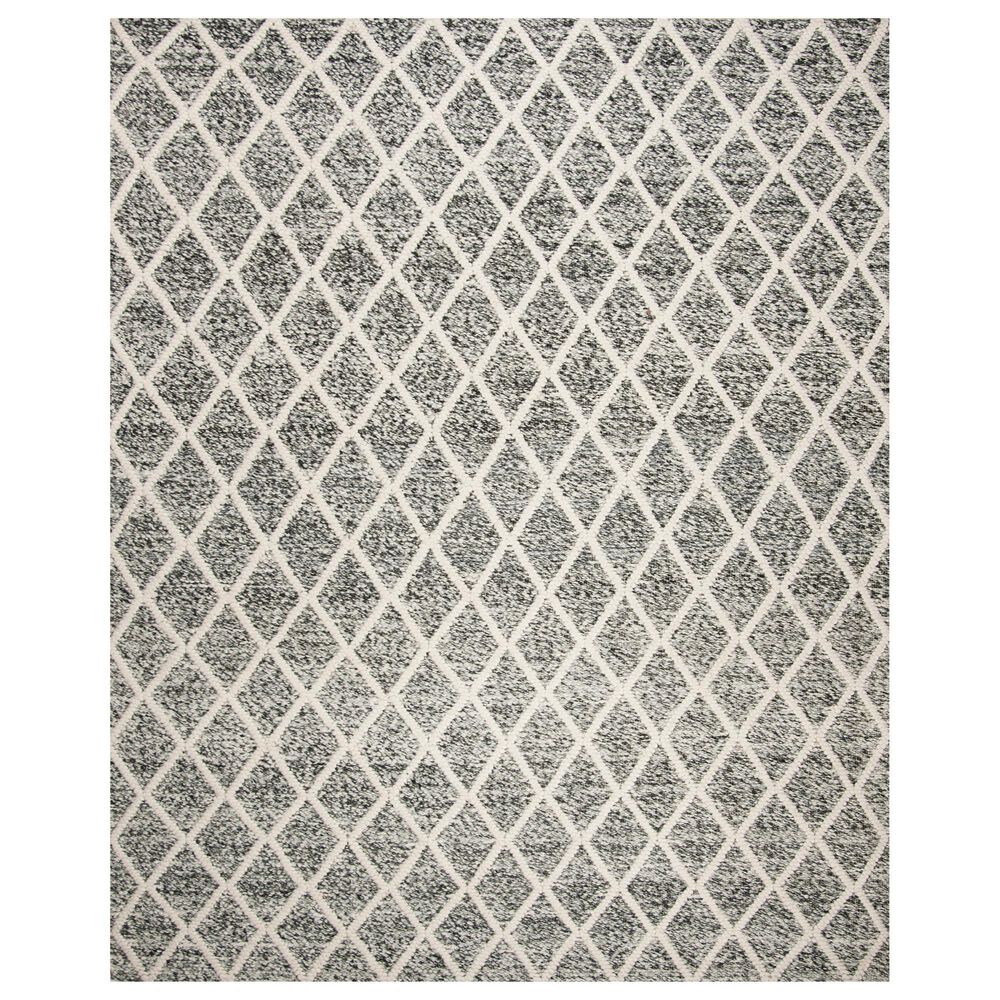 Safavieh Natura NAT711C 8" x 10" Ivory and Black Area Rug, , large