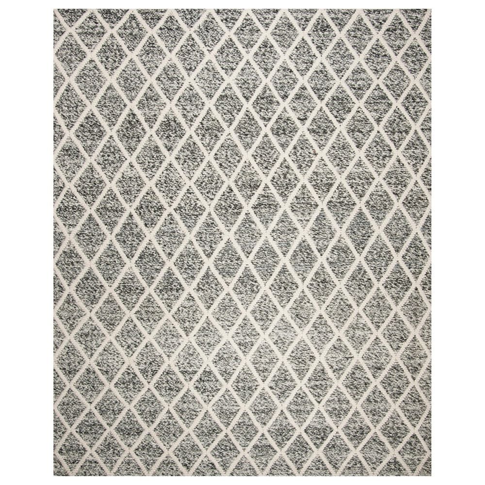 Safavieh Natura NAT711C 8" x 10" Ivory and Black Area Rug, , large