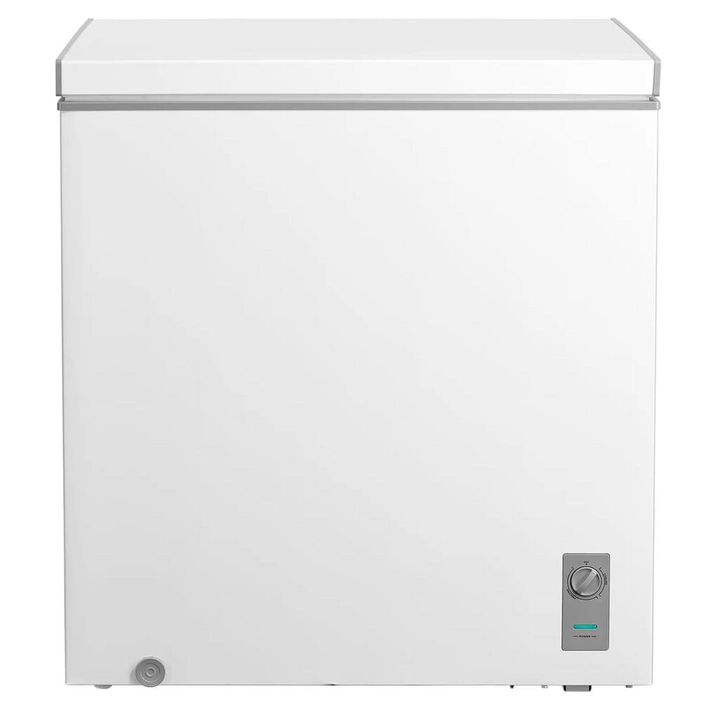 Midea 7 Cu. Ft. Convertible Chest Freezer with Removable Storage Basket in White, , large