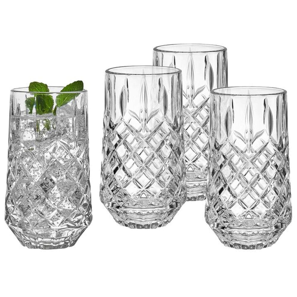 Lifetime Brands Mikasa Wesley 12oz Highball Set of 4, , large