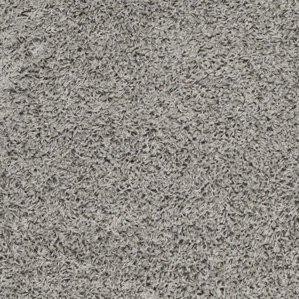Safavieh Athens Shag SGA119F-3 3&#39; x 5&#39; Light Grey Area Rug, , large
