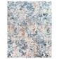 Surya Laila LAA-2315 9" x 12"2" Teal, Sage, Orange, Saffron, Gray and Cream Area Rug, , large