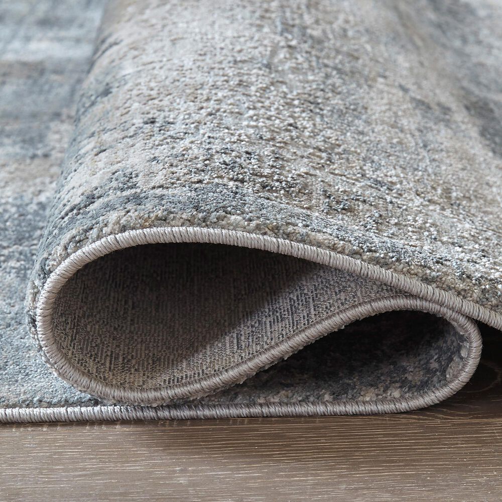 Ashley Shaymore 7&#39;10&quot; x 10&#39;3&quot; Blue and Khaki Area Rug, , large
